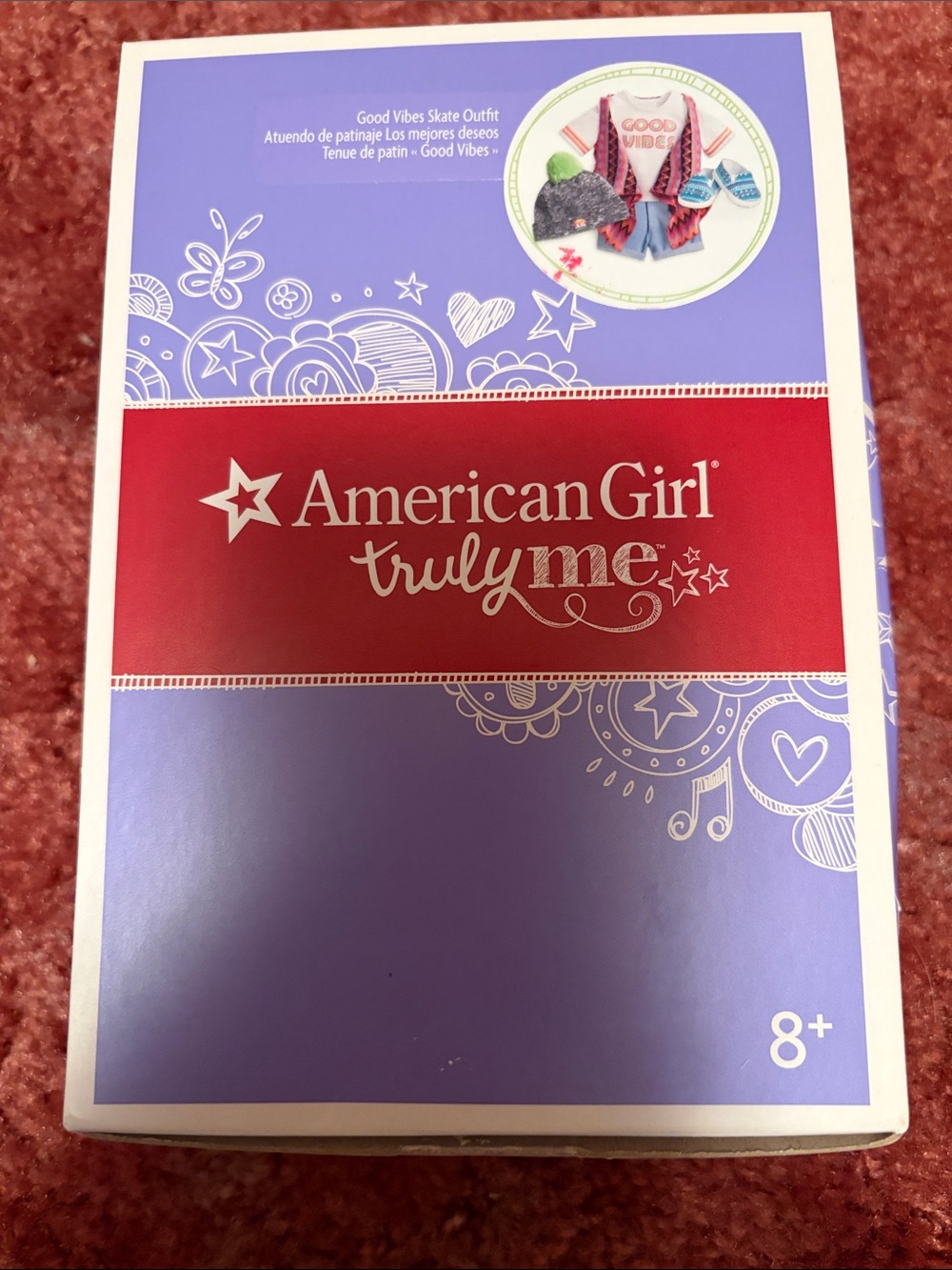 American Girl Truly Me good vibes skate outfit